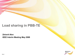 Presentation ay-alon-load-sharing-05-08