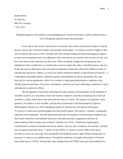 Bretz Kaitlyn Bretz Dr. Bert Ely BIO 303: Genetics 1 Nov 2013