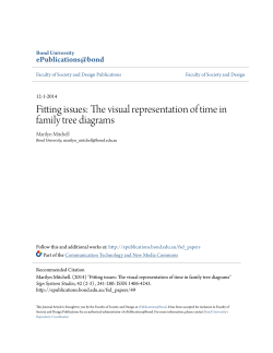 Fitting issues: The visual representation of time in family tree diagrams