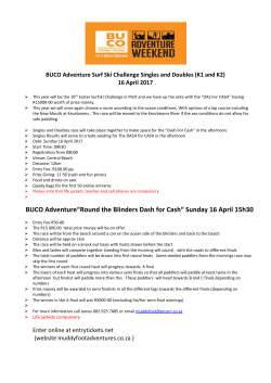 BUCO Surf Ski Challenge 2017