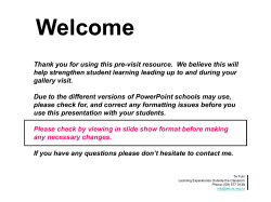 I AM NZ: Pre-visit lesson 2