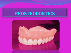 Fixed Prosthodontics