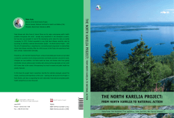 the north karelia project: from north karelia to national action