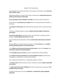 Chapter 5 Test Study Guide Increasing the power within the office of
