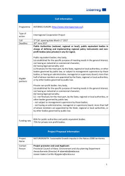 Project Proposal Information