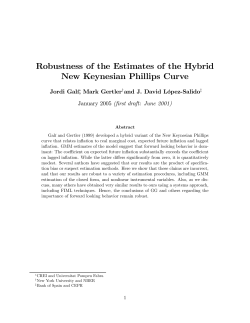 Robustness of the Estimates of the Hybrid New Keynesian