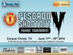 Corpus Christi, TX June 17 th