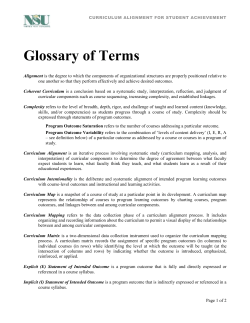 Glossary