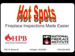 hot spots fireplace inspections made easier