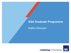 AXA - Discover Risk