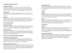 Making relationships Children play co