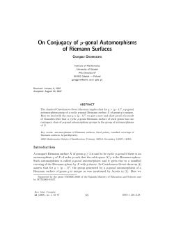 On Conjugacy of p-gonal Automorphisms of Riemann Surfaces