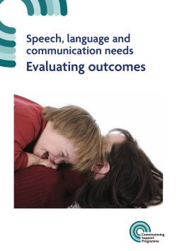 Evaluating outcomes - The Communication Trust