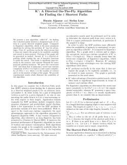 K&lowast;: A Directed On-The-Fly Algorithm for Finding the k Shortest Paths