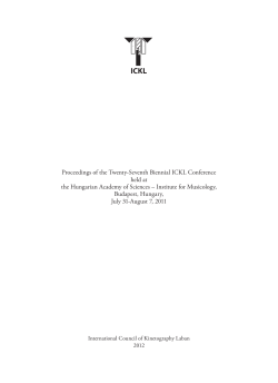 Proceedings of the Twenty-Seventh Biennial ICKL