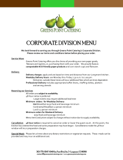 Corporate 2015.1.pub - Greens Point Catering