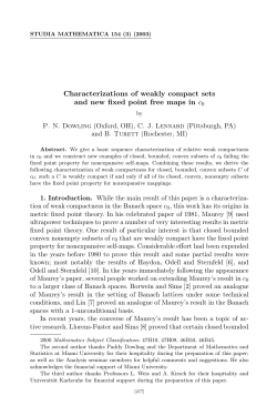 Characterizations of weakly compact sets and new fixed point free