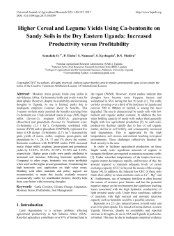 Higher Cereal and Legume Yields Using Ca