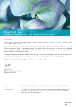 Coloplast Live Programme Ireland