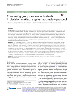 Comparing groups versus individuals in decision making: a