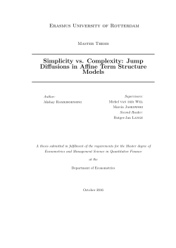 Simplicity vs. Complexity: Jump Diffusions in Affine Term Structure