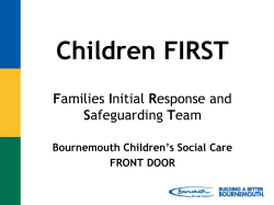 Children FIRST - Bournemouth CVS