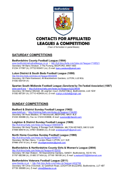 contacts for affiliated