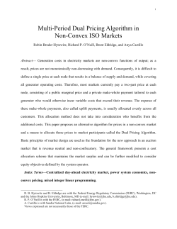 R. B. Hytowitz, R. P. O`Neill, B. Eldridge, and A. Castillo, Multi