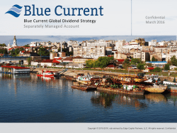Blue Current Global Dividend Strategy Separately Managed Account