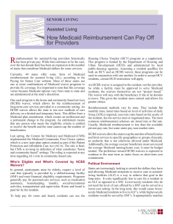 How Medicaid Reimbursement Can Pay Off for