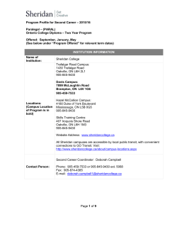 institution information