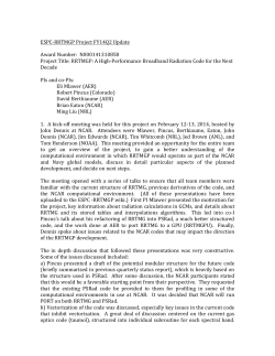 FY2014 Q2 Informal Status