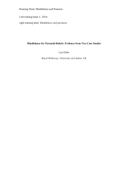 Evidence from Two Case Studies