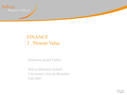 Present value