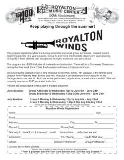 Keep playing through the summer!