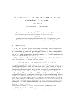 Entropy and maximizing measures of generic continuous functions
