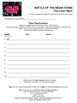 Team Roster - AWM Austin