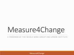 Measure4Change - National Neighborhood Indicators Partnership