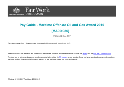 Maritime Offshore Oil and Gas Award 2010