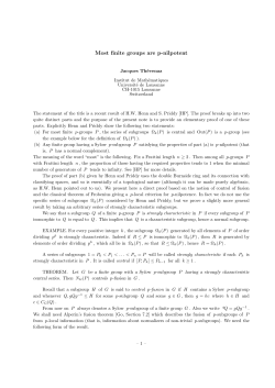 Most finite groups are p-nilpotent