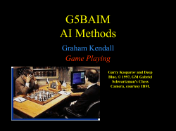 Game Playing