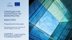 Process of preparing a youth strategy_Przemyslaw