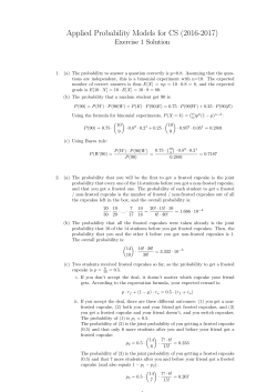 Applied Probability Models for CS (2016