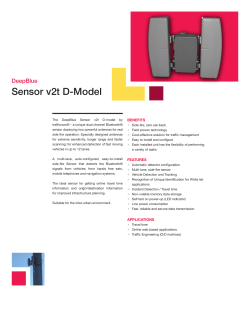 Sensor v2t D-Model - Traffic Signal Controls