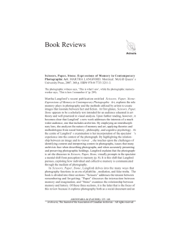 MARTHA LANGFORD, Scissors, Paper, Stone