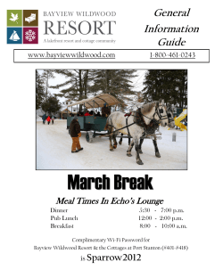 March Break - Bayview Wildwood Resort