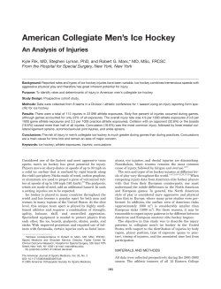 American Collegiate Men`s Ice Hockey