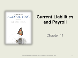 Account for contingent liabilities