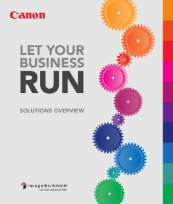 LET yOUR bUSINESS - Colony Business Systems