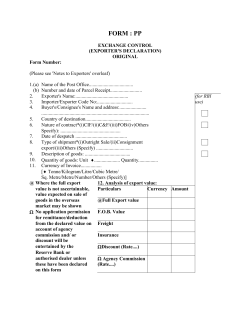 exchange control - Reserve Bank of India